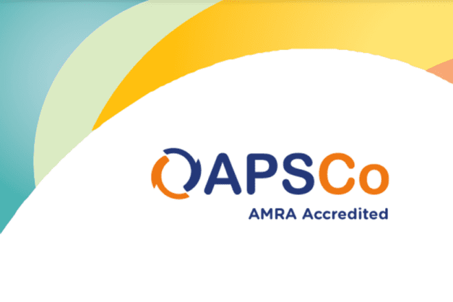 AMRA accreditation logo